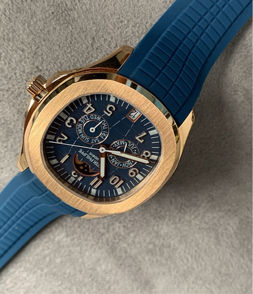 PATEK Philippe aquanaut- باتيك فيليب اكوا نوت كاليندر كلين طبق الأصل
