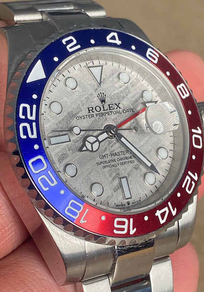 43 mm رولكس ببسي ماربل - مستعملة بحالة الحديد sold out