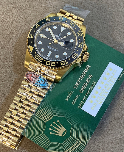Clean Rolex GMT-Master II  40 mm -قطعة واحدة كلين ماكينة سويسري