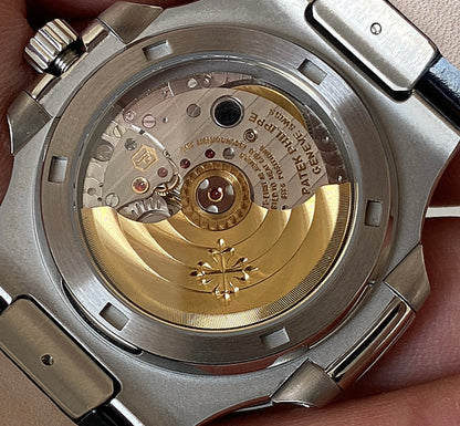 باتيك فيليب نوتلس كلين ٥٧١١ طبق الأصل جلد - نيلي