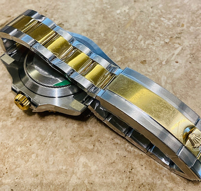 رولكس سابمارينر تو تون دايل و بيزيل ازرق - كلين طبق الاصل ماكينة سويسري