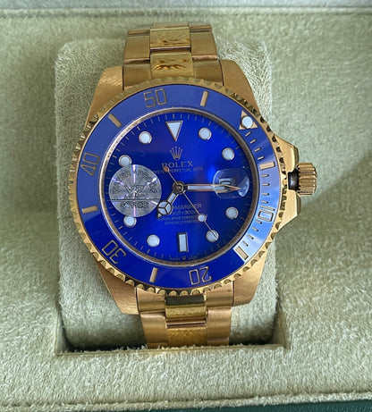 41 mm رولكس سابمارينر سميرف ذهبي - كلين تايتل