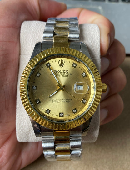 رولكس داي جست ذهبي كامل - كوبي عالي