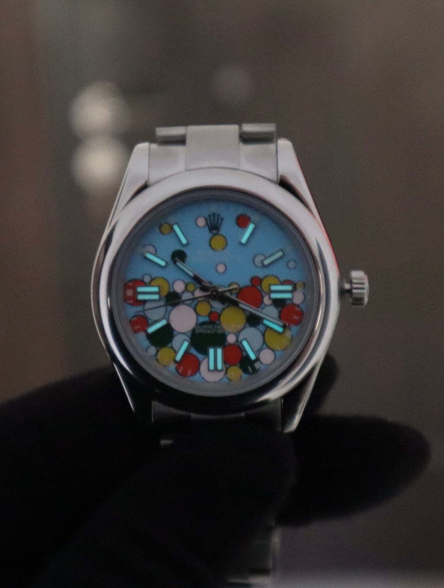 Rolex oyster perpetual celebration - متوفر قطعتين جراند ماستر (السعر بالاردني 300)