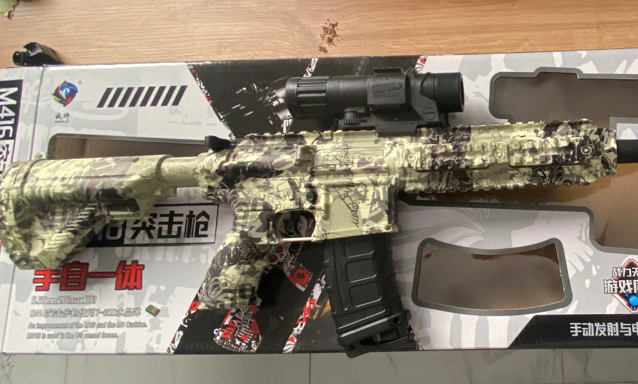 رشاش بابجي للاطفال - طلق بكرات الماء امن + ما يسبب اوساخ بالمنزل