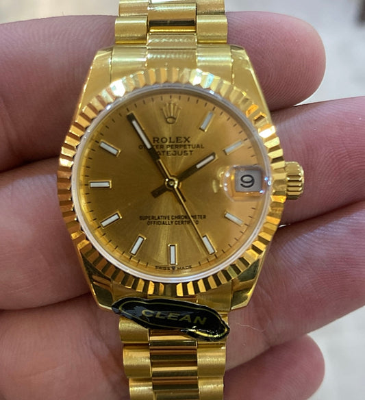 رولكس دايت ديت بالو جولد - (السعر بالاردني 600 دينار واصلة)