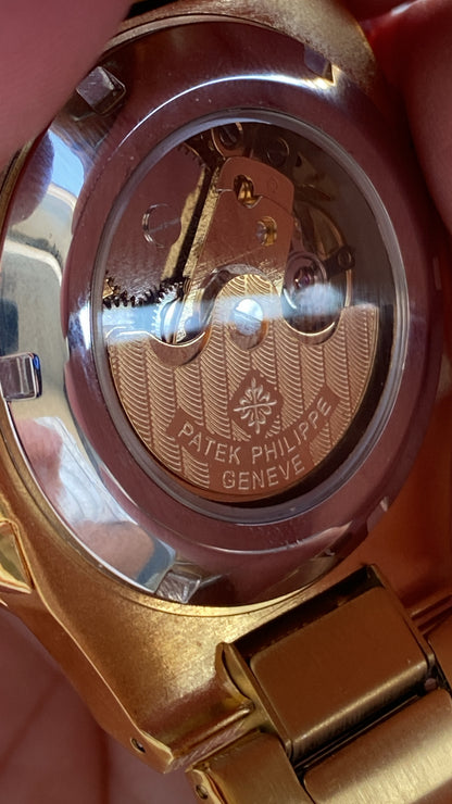 باتيك فيليب ذهبي داخل اخضر مستعمل  اصدار ٢٠١٠  40 mm