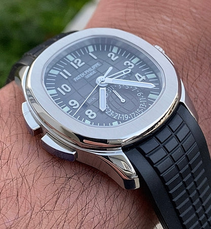 بايك فيليب اكوا نوت تراڤيل مطابقة للاصلية - لأول مرة تنزل كلين بتعقيدة جي ام تي لتضع توقيتين