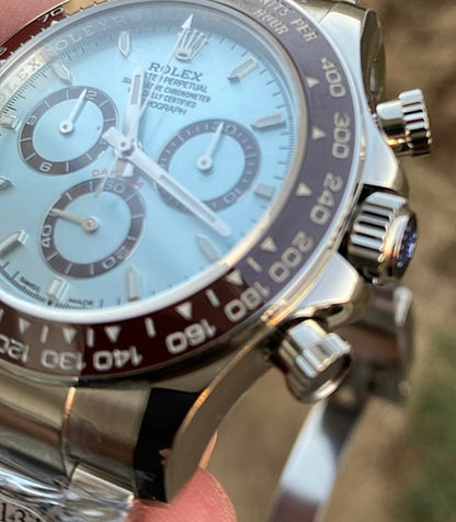 رولكس دايتونا ٢٠٢٥ كوزموجراف ايس بلو - كلين طبق الاصل ماكينة سويسري