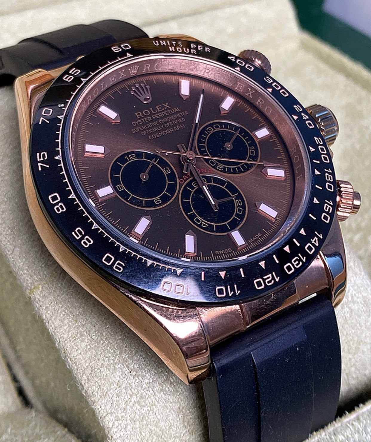 رولكس دايتونا شوكليت كميه محدوده  43mm