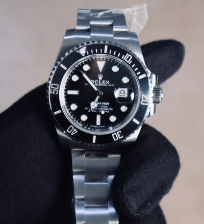 رولكس سابمارينر بلاك - كلين طبق الأصل لا تميز ابدا عن الاصلية