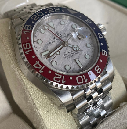 رولكس ببسي اصدار نادر مينا ماربل- الساعة كلين تعمل بجميع التعقيدات ماكينة سويسري نسبة تطابق ويا الاصلية