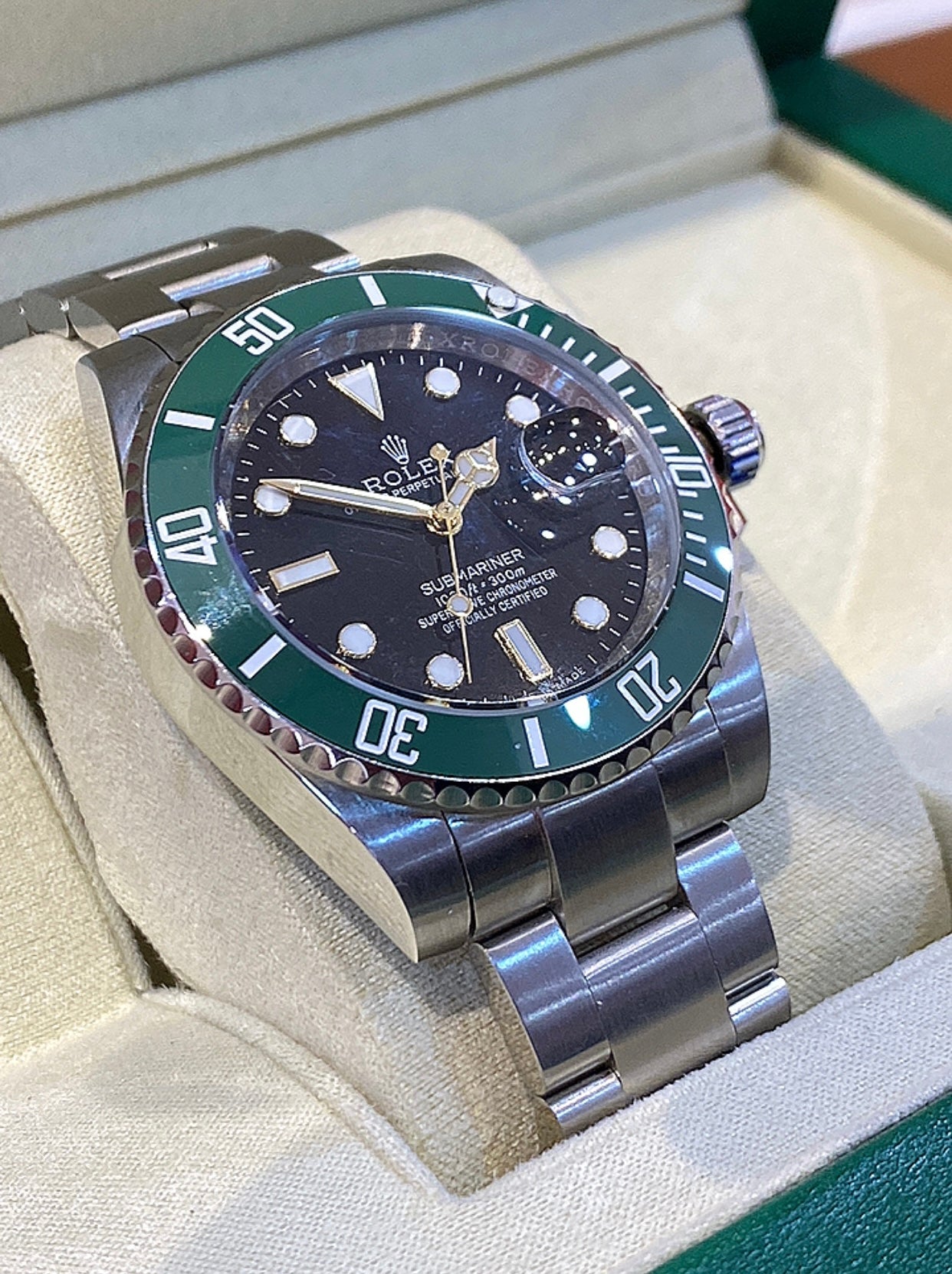 41 mm رولكس ستاربكس اصدار ٢٠٢٤ كلين تايتل + الكارد الذكي الجديد