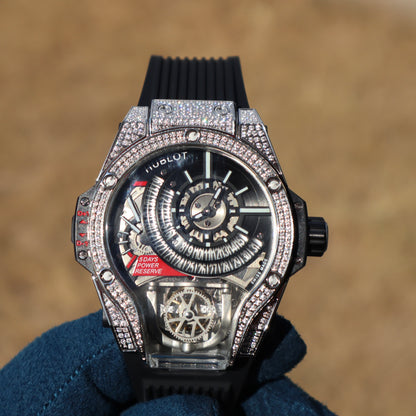 Hublot BigBang MP 2024 - هابلوت بيجبانج كلين سلڤر مع دايموند