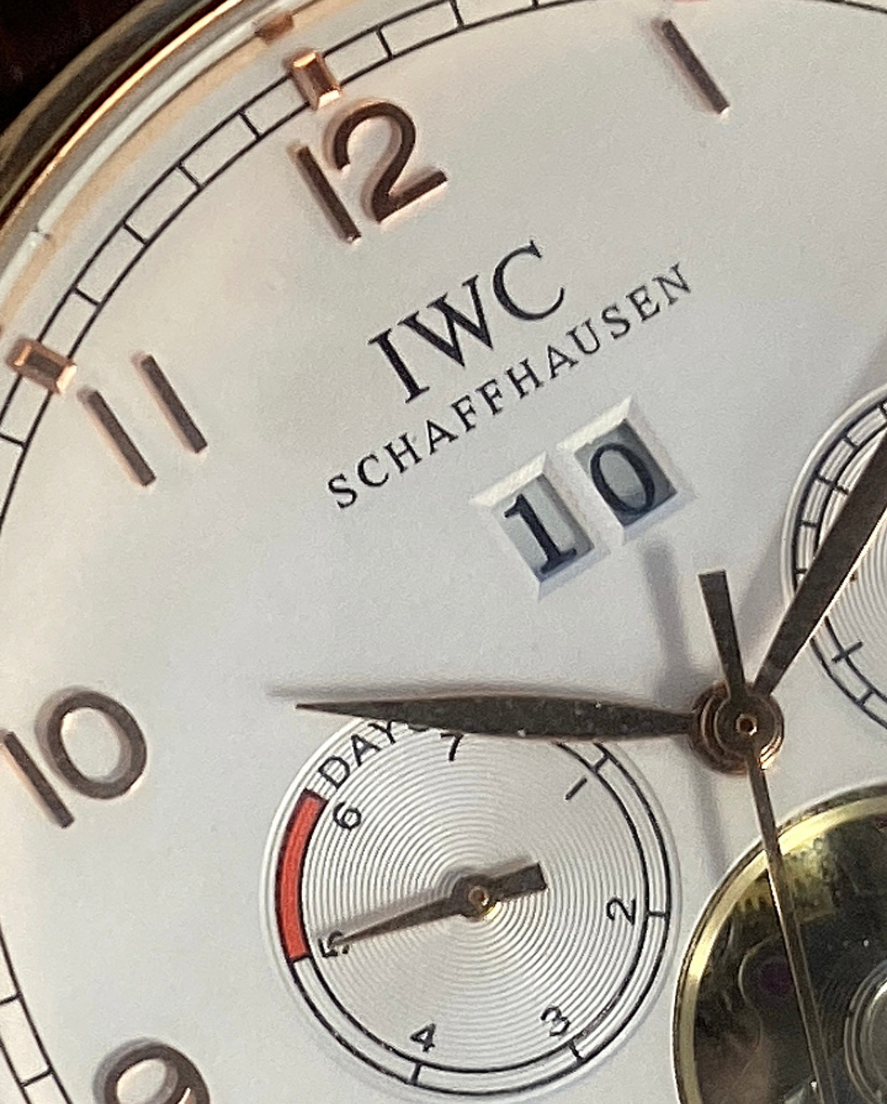 IWC BigDate CLEAN AA  - توربيون بيج دايب توقيتين  كلين