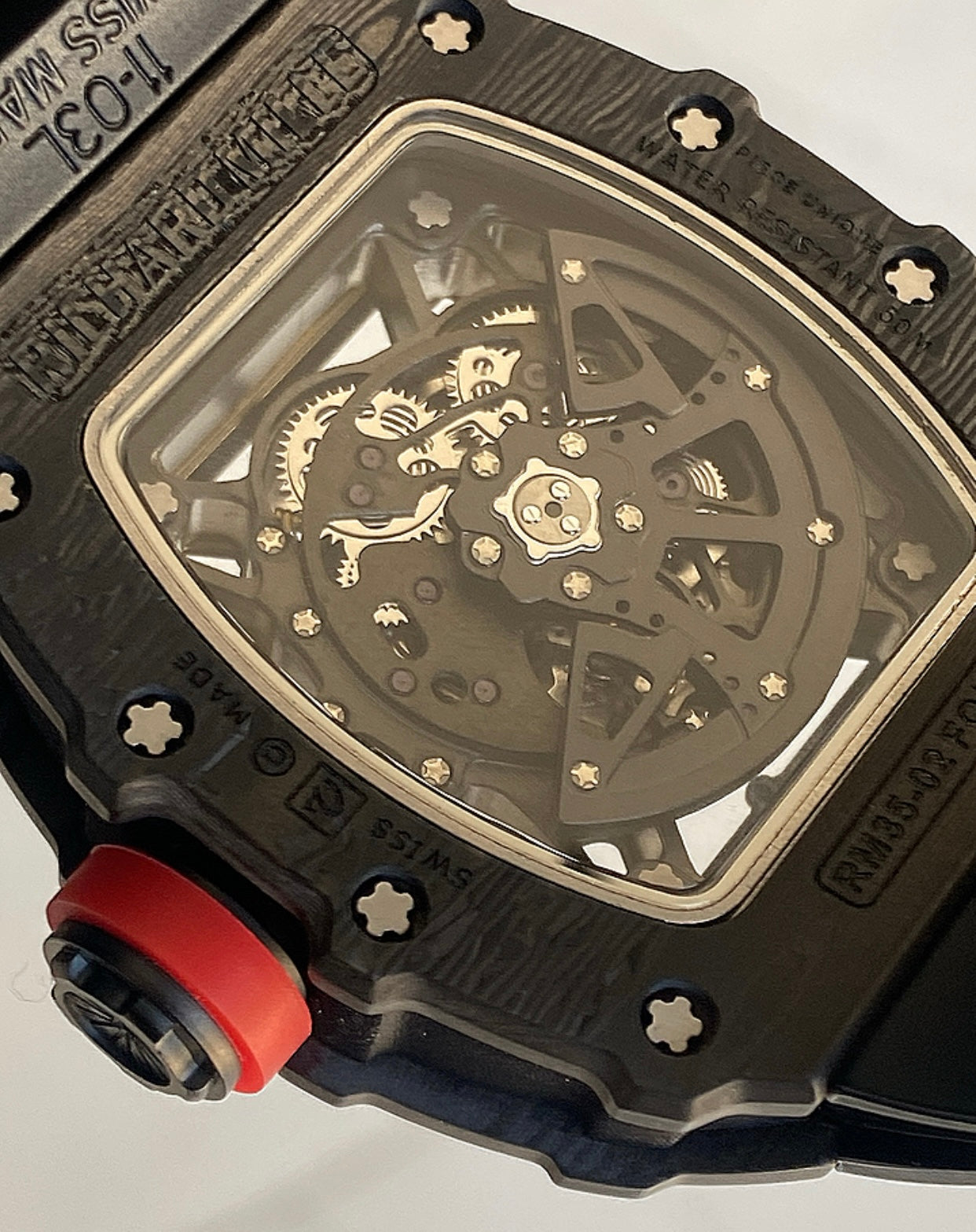 ريتشارد ميل اصدار خاص - كاربون فايبر حبة واحدة