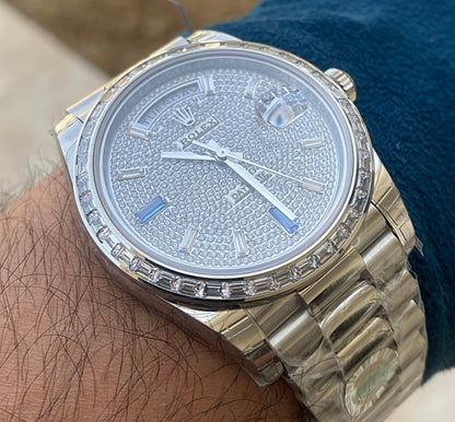 رولكس داي ديت باڤيدكلين طبق الاصل ماكينة سويسري حبة واحدة في العراق