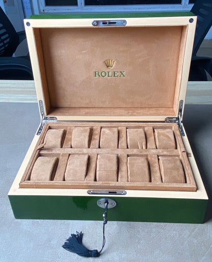 بوكس روليكس خشب - لون اخضر