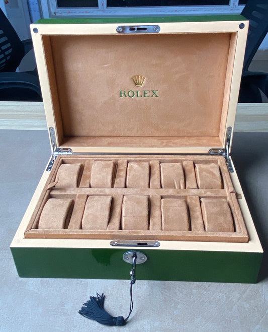 بوكس روليكس خشب - لون اخضر