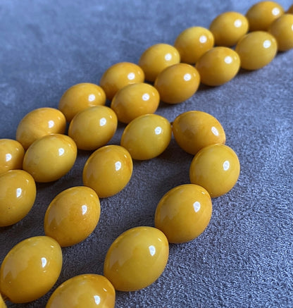 سبحة كهرب ألماني كبس - ذهب صافي عيار ٢١ ( ليس طلاء )