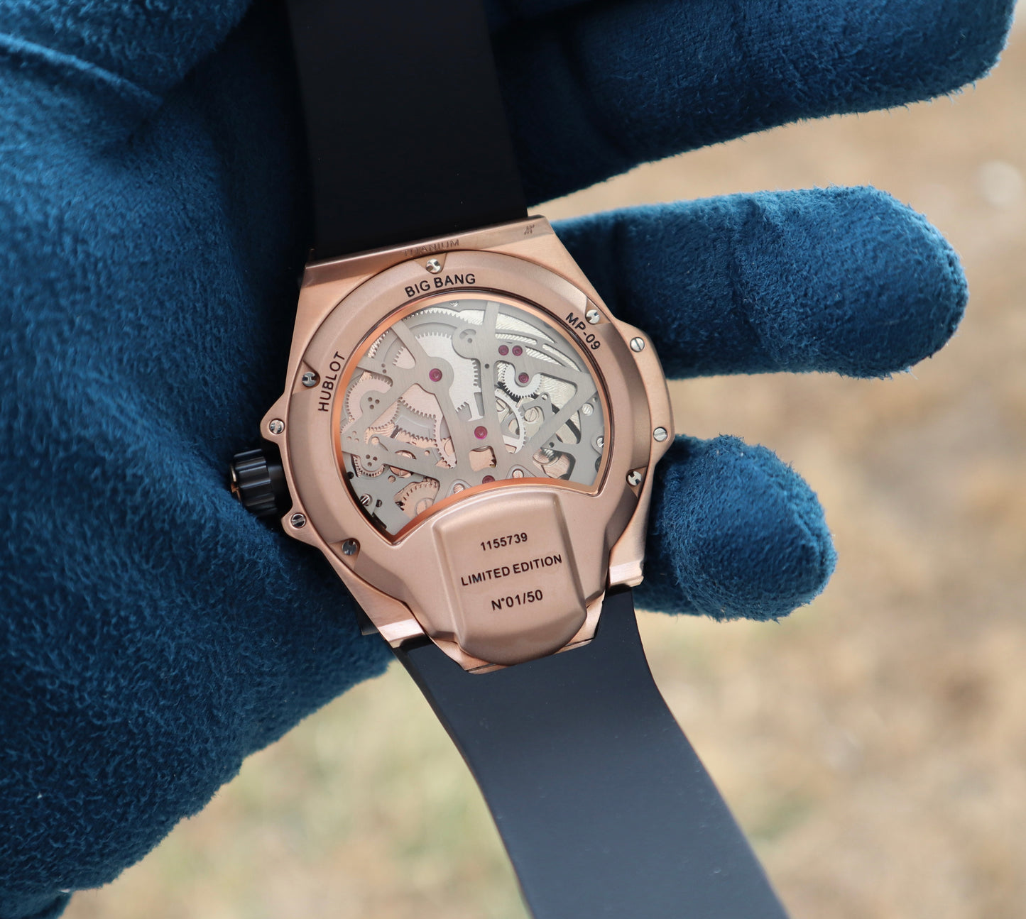 Hublot MP9 Tourbillon - هابلوت ام بي ناين روزجولد ذايموند