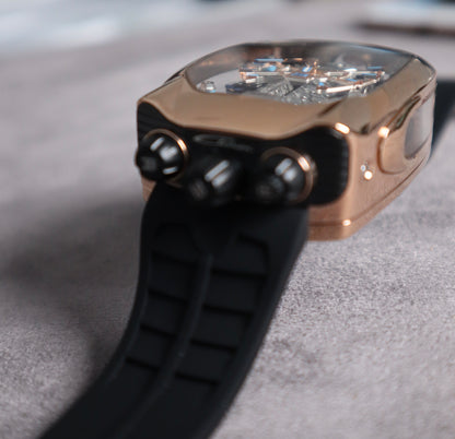 ( السعر بالاردني ٦٣٠ ) jacob & co bugatti chiron - اصدار كاين ماكينة سويسري صناعة يدوية من الداخل صناعة يدوي (Copy)