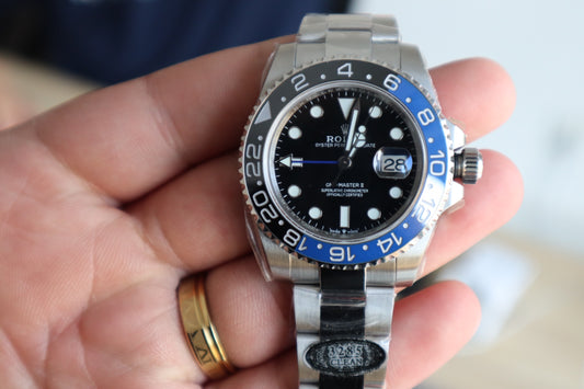 رولكس جي ام ماستر باتمان - كلين ، حبة وحده