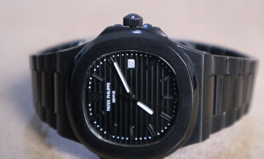 باتيك فيليب نوتلس فول بلاك - اصدار خاص كواليتي جراند ماستر متوفر قطعتين