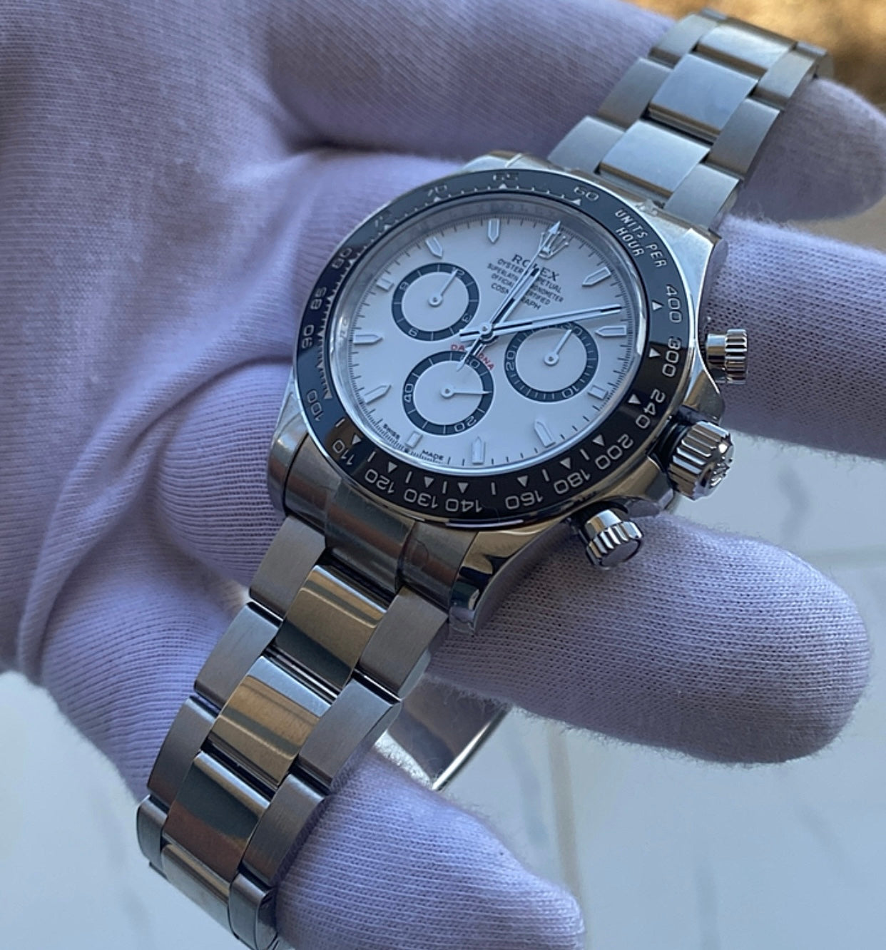 Rolex Daytona Panda Used - رولكس دايتونا باندا مستعملة بحالة الجديد