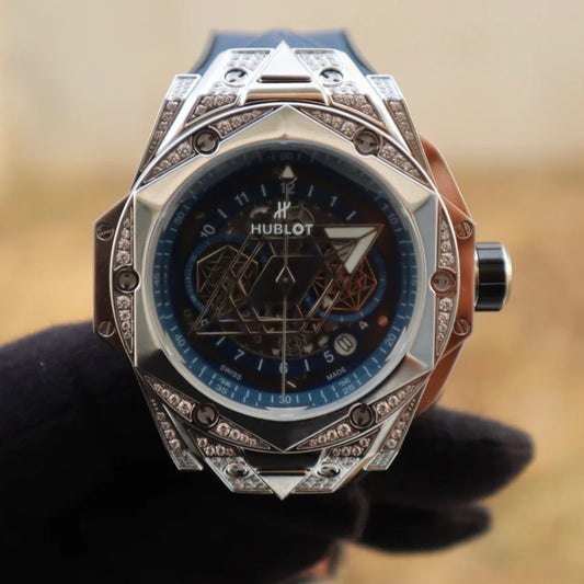 Hublot Big Bang Sang Bleu - قطعة واحدة كلين طبق الاصل