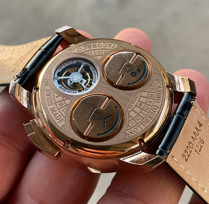 جاكوب آند كو كازينو دايموند - الساعة اعلى جودة مطابقة للاصل - اصدار محدود ماكينة سويسري و زفاير - توربيون داخلي