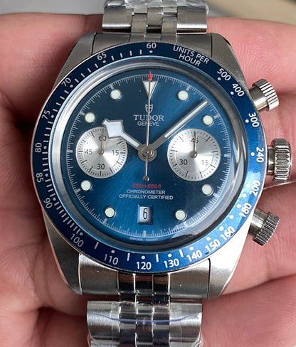 تيودور كرونوجراف كلين طبق الأصل ماكينة سويسري لا يمكن تميزها