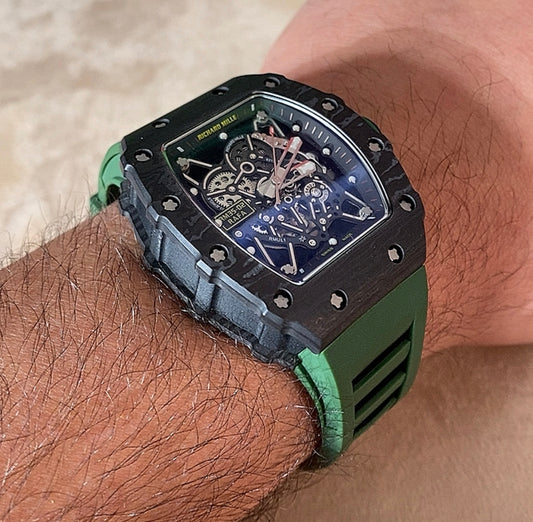 Richard Mille Rafa - حبة واحدة كلين ( (توصيل لعمان خلال اقل من ٧ ايام السعر بالاردني ٧٠٠ دينار))