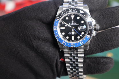 رولكس باتمان كلين - سير جوبلي طبق الأصل سيراميك و ستانلس ٩٠٤ وماكينة سويسري