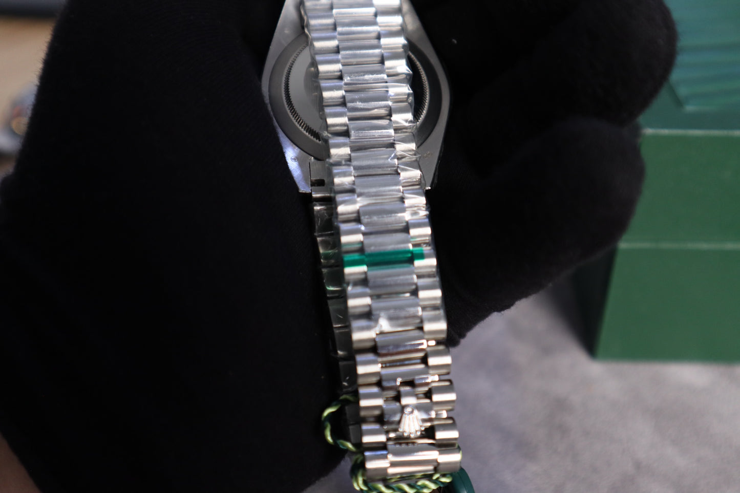 رولكس داي دايت جراند ماستر درجة اولى - اصدار عربي مينا سكاي بلو