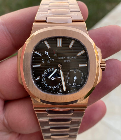 ساعة باتيك فيليب نوتلس ٥٧١٢ - الساعة الترا ماتش طبق الأصل