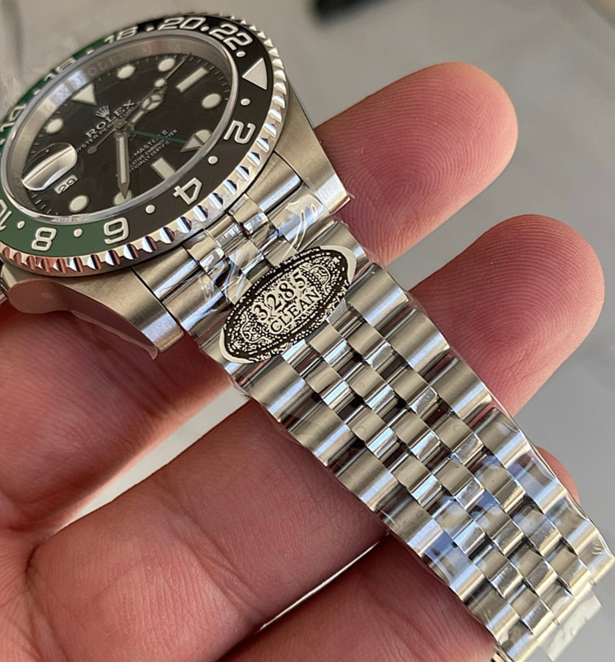 رولكس سيرايت كلين طبق الأصل / اصدار خاص الكراون يجي عاليمين