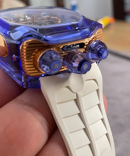 JACOB&CO bugatt - حبة واحدة في العراق اعلى غينشينج و تشطيب بعد الوكالة