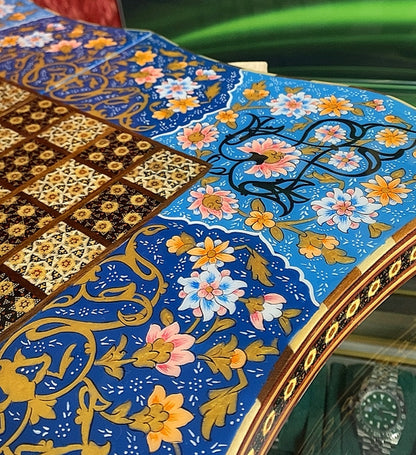 تحفة فنية صناعة يدوية - طاولي و شطرنج رسمة واحدة فقط يعني الحبة الوحيدة في العراق - احجار الطاولي و الشطرنج صناعة يدوي  بادق التفاصيل (t5)