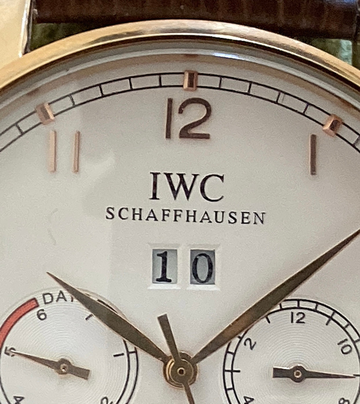 IWC BigDate CLEAN AA  - توربيون بيج دايب توقيتين  كلين