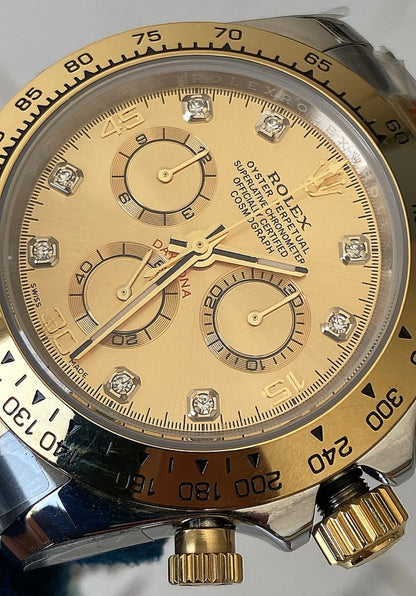 رولكس دايتونا كوزموجراف توتون - طبق الأصل تعمل بكامل التعقيدات