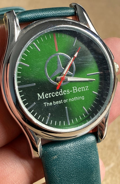 البكج الألماني - ساعة بي ام + ساعة مرسيدس لون فيروزي
