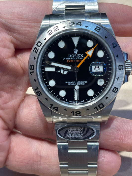 رولكس اكسبلورار كلين طبق الأصل من الخارج - تعقيدة الساعة جي أم تي تعمل ميه ميه