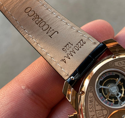 جاكوب آند كو كازينو دايموند - الساعة اعلى جودة مطابقة للاصل - اصدار محدود ماكينة سويسري و زفاير - توربيون داخلي