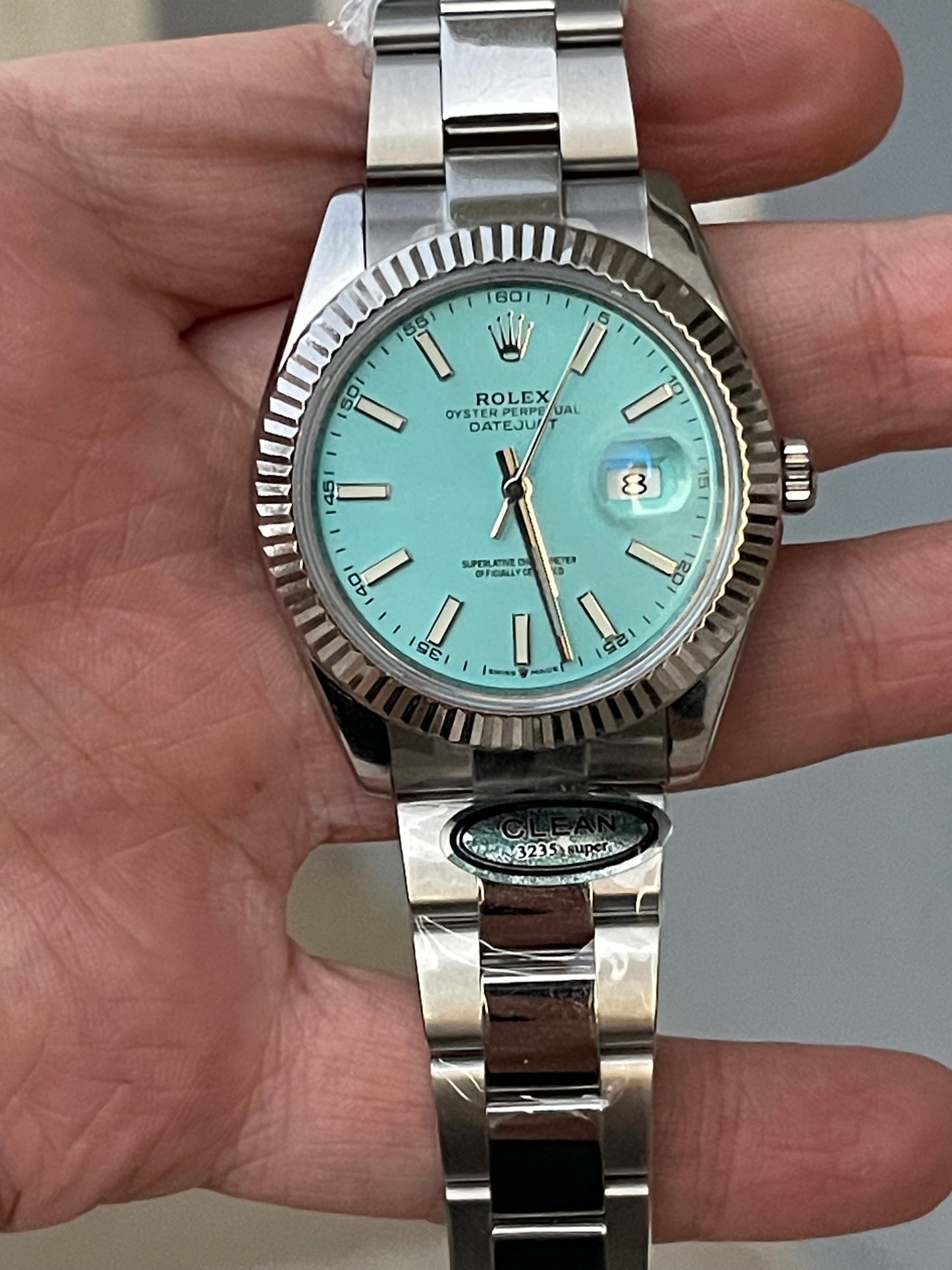 رولكس دايت جست تيفاني كلين طبق الأصل