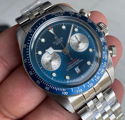 تيودور كرونوجراف كلين طبق الأصل ماكينة سويسري لا يمكن تميزها