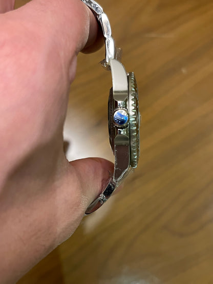 رولكس سبرايت ٢٠٢٥ مينا اخضر كلين طبق الأصل