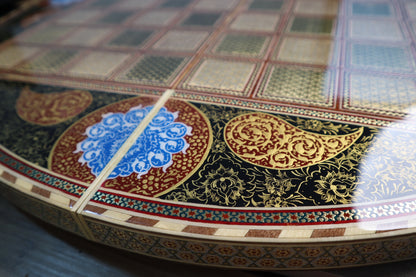 طاولي + شطرنج قطعة فنية للاقتناء - حجم كبير