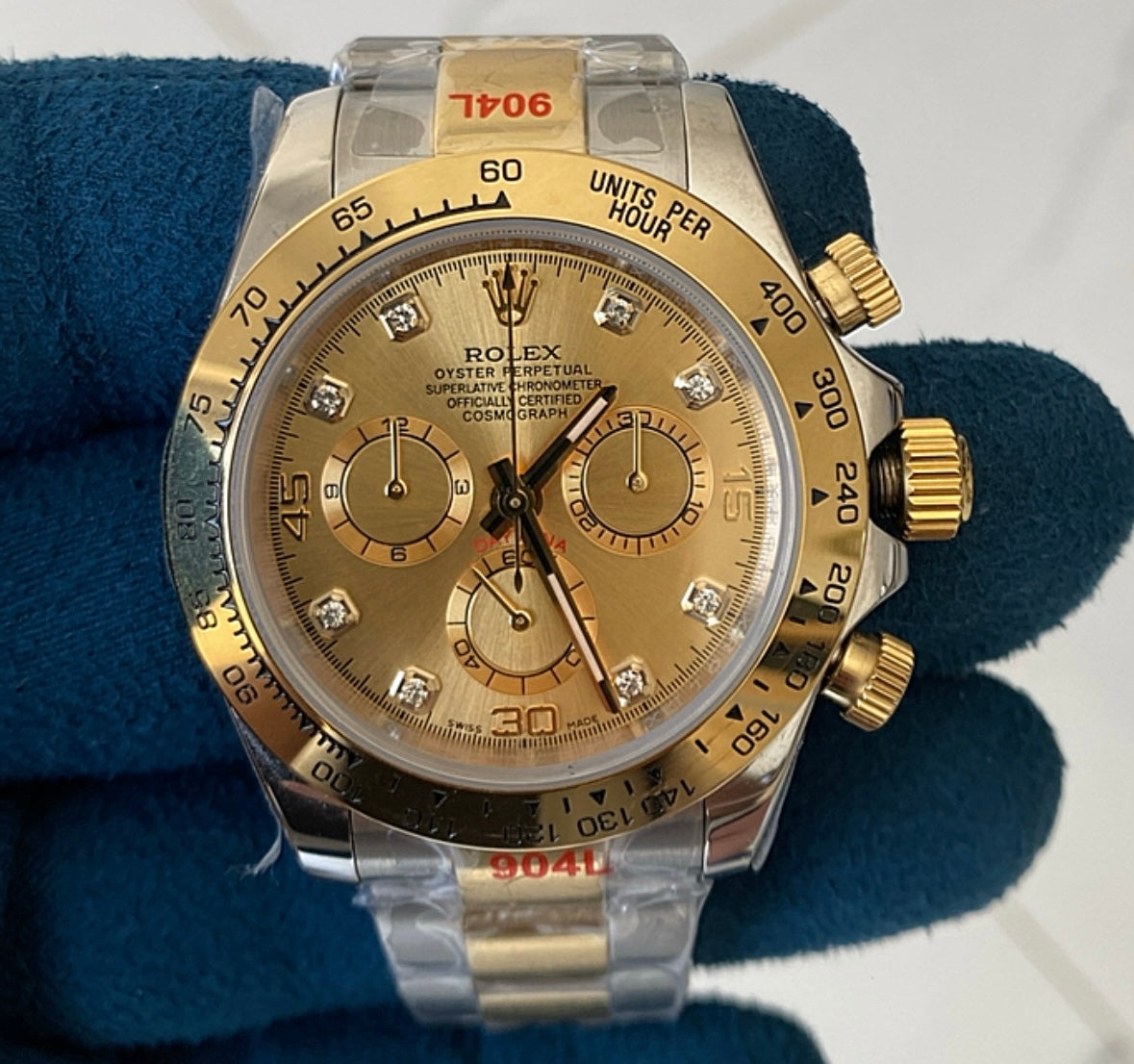 رولكس دايتونا كوزموجراف توتون - طبق الأصل تعمل بكامل التعقيدات
