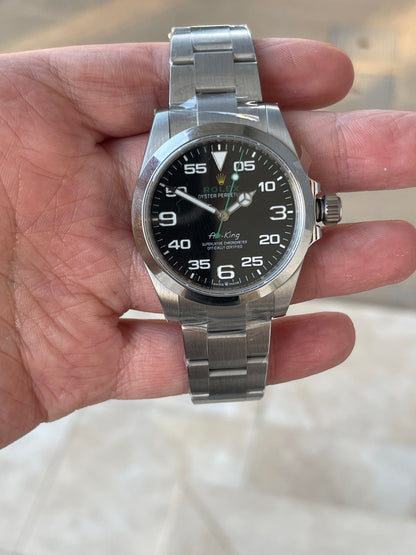 رولكس اير كينق كلين طبق الاصل من الساعات النادره Rolex air king